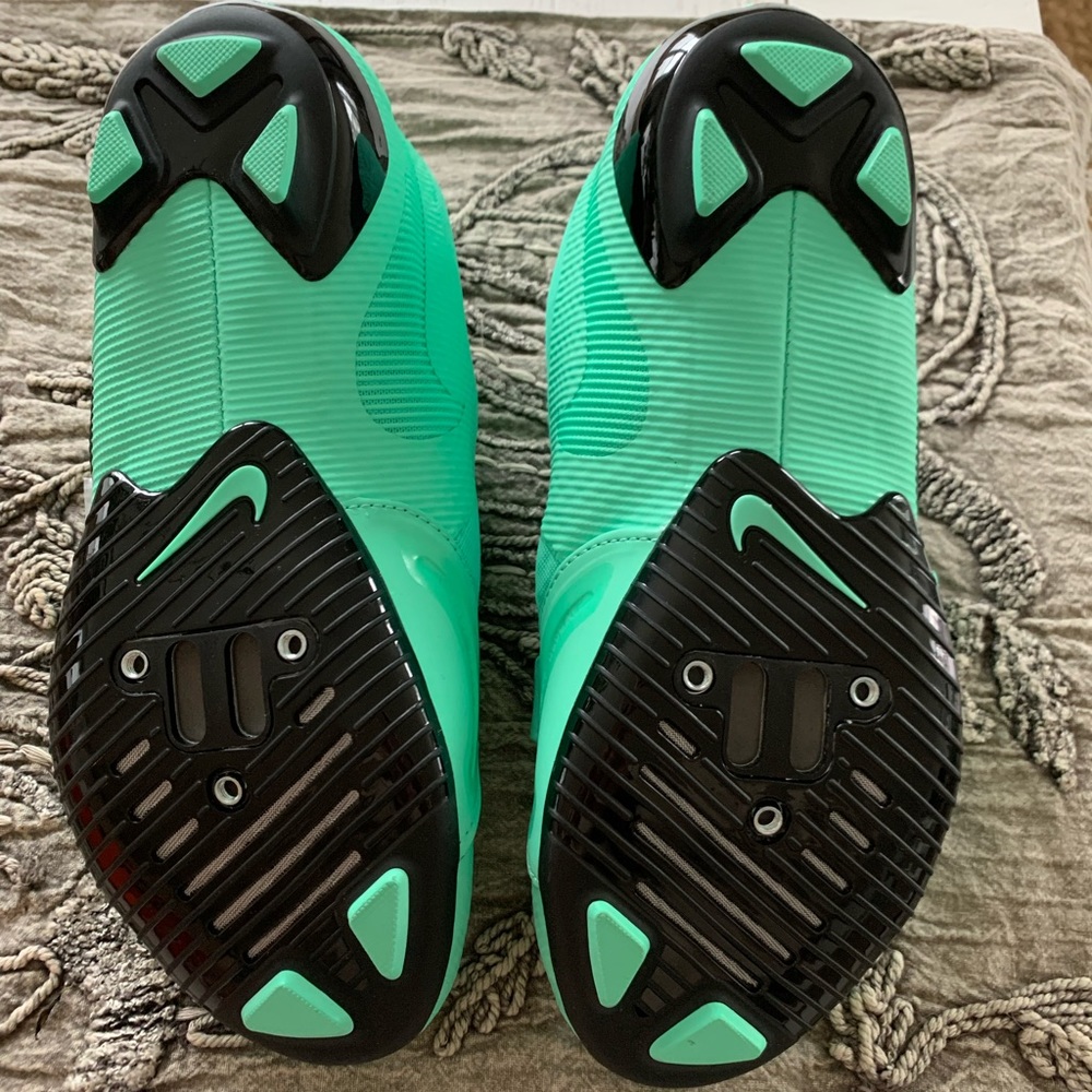 Nike SuperRep Cycle Shoes Green Glow - Worn Once SPD Clip In - Picture 8 of 11